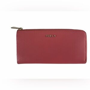 Furla Pink Leather Wallet
